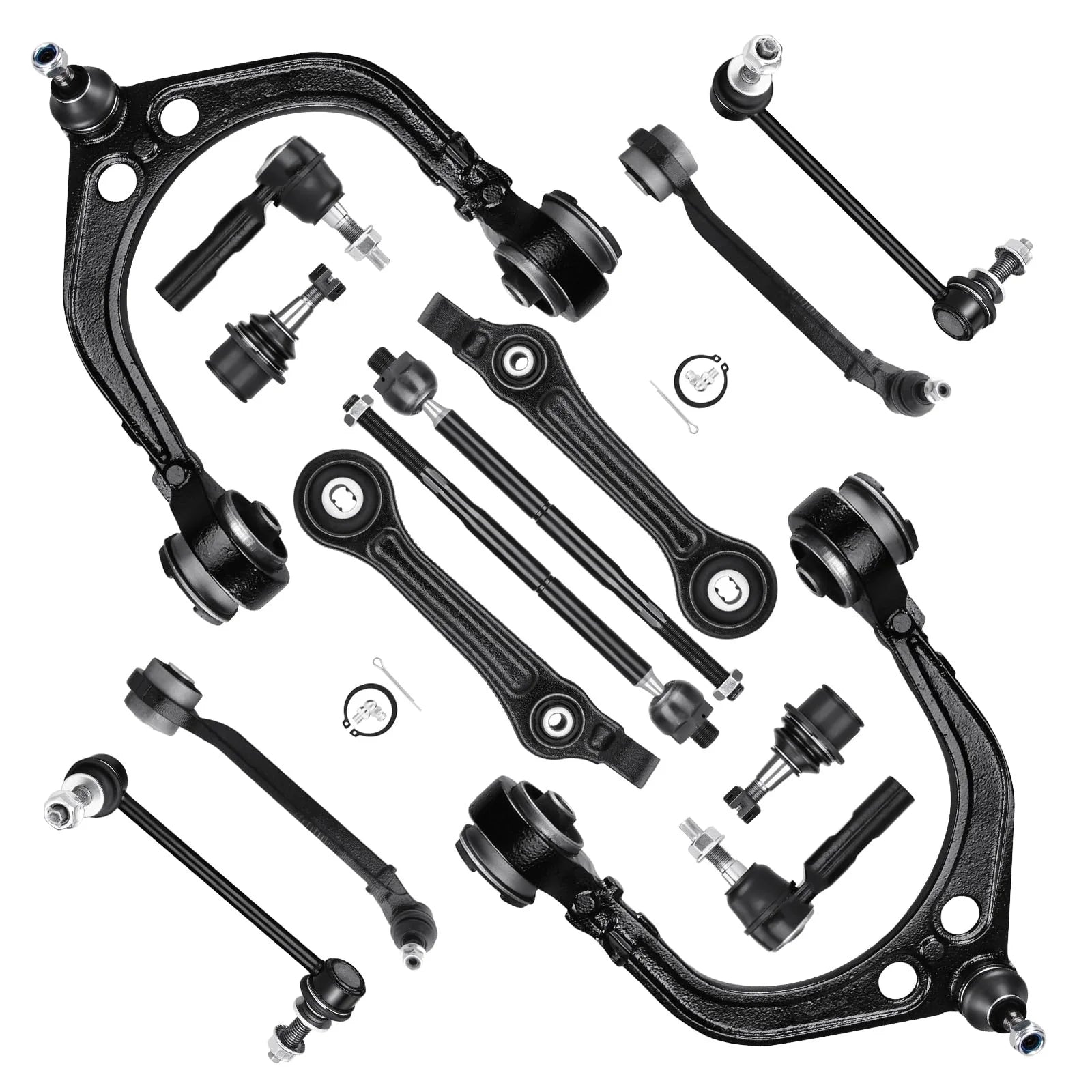 Upper & Lower Control Arms with Ball Joint